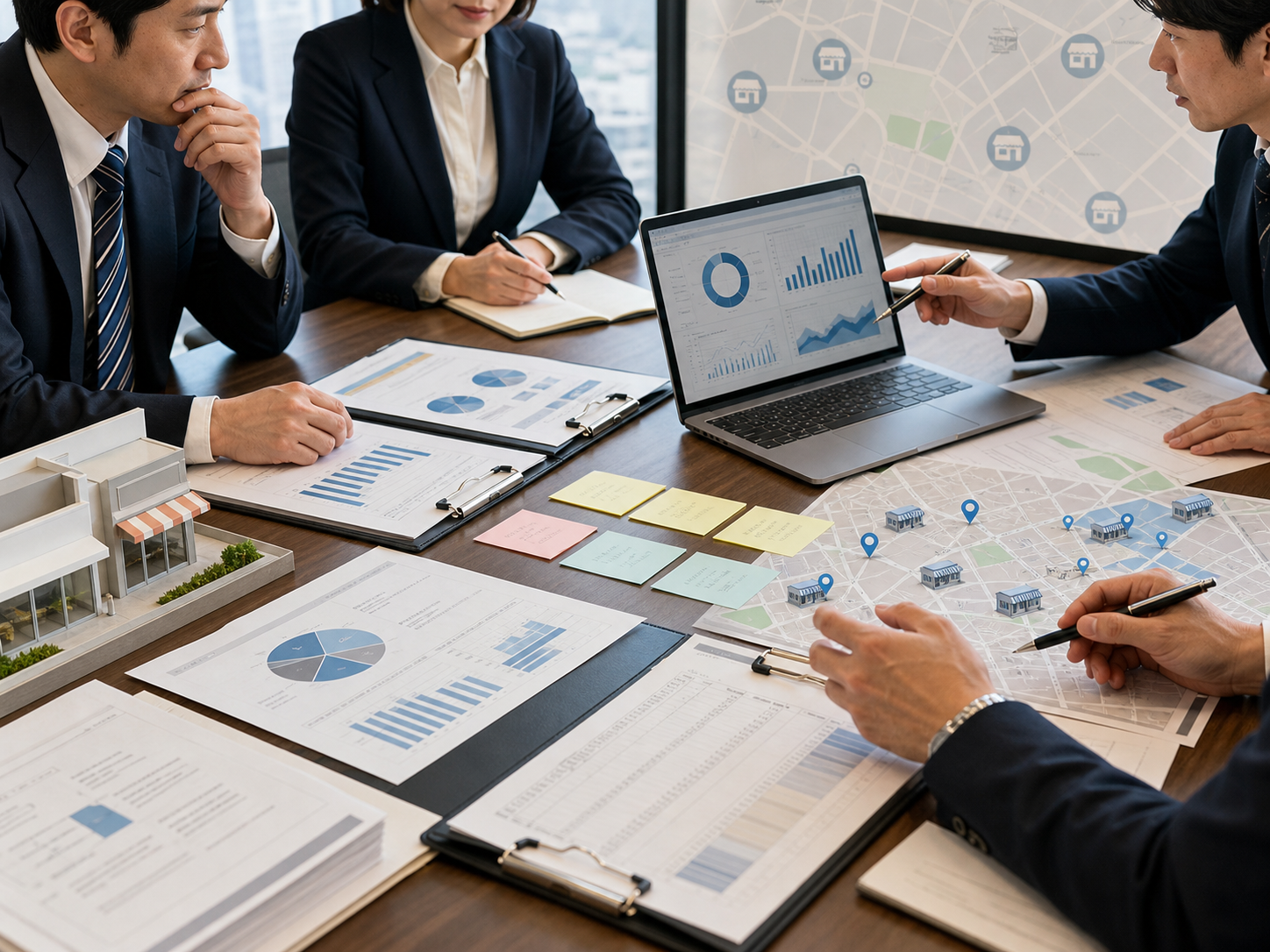 Franchise MA due diligence materials and store network analysis